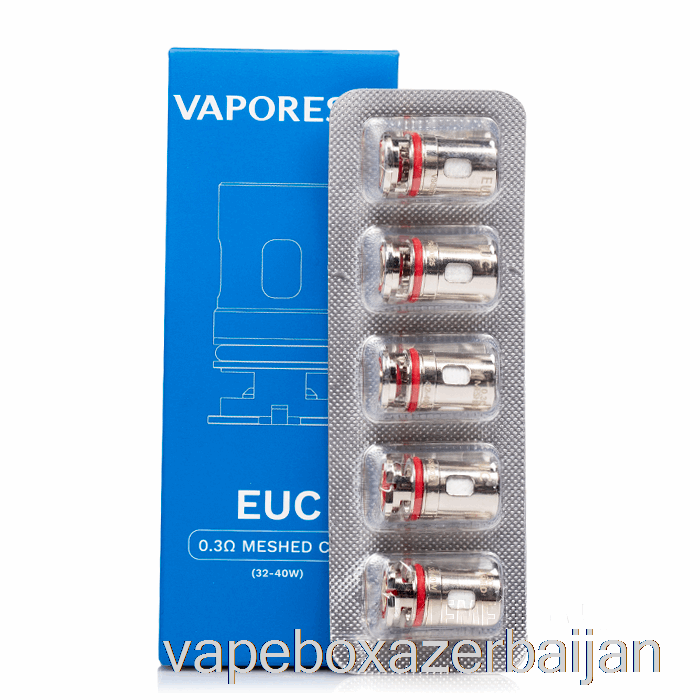 Vape Smoke Vaporesso EUC Replacement Coils 0.3ohm EUC Meshed